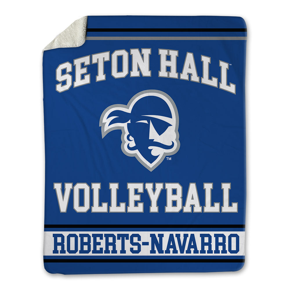 Seton Hall - NCAA Women's Volleyball : Senna Roberts-Navarro - Blanket-0