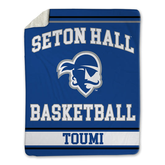 Seton Hall - NCAA Men's Basketball : Yacine Toumi - Blanket-0