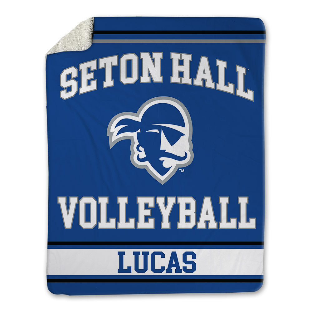 Seton Hall - NCAA Women's Volleyball : Perri Lucas - Blanket-0