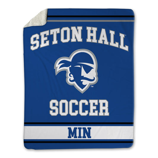 Seton Hall - NCAA Men's Soccer : Joseph Min - Blanket-0