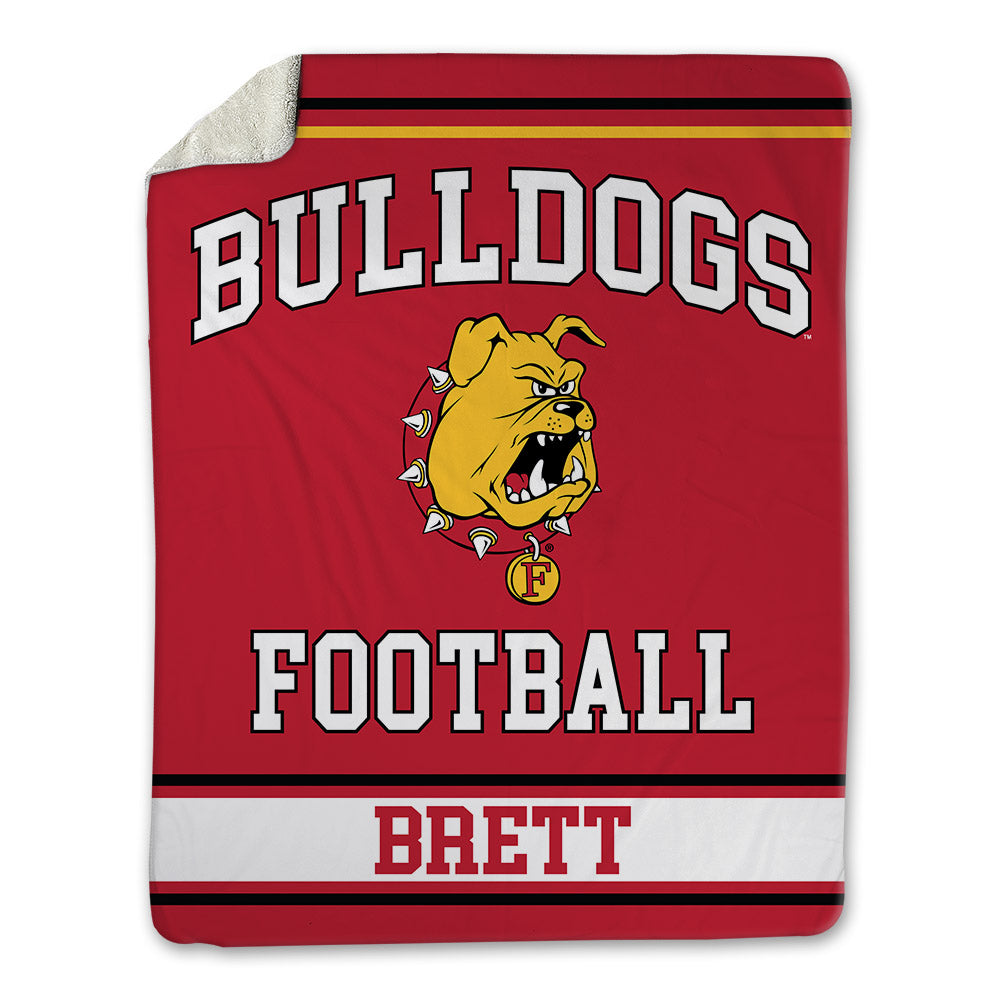 Ferris State - NCAA Football : Taariik Brett - Blanket-0