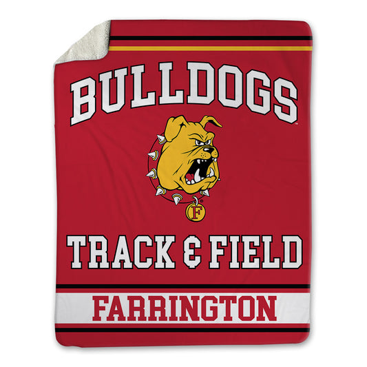 Ferris State - NCAA Men's Track & Field : Blace Farrington - Blanket-0