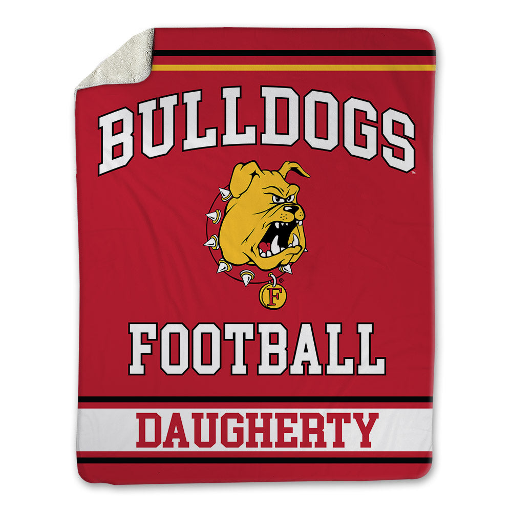 Ferris State - NCAA Football : Royce Daugherty - Blanket-0