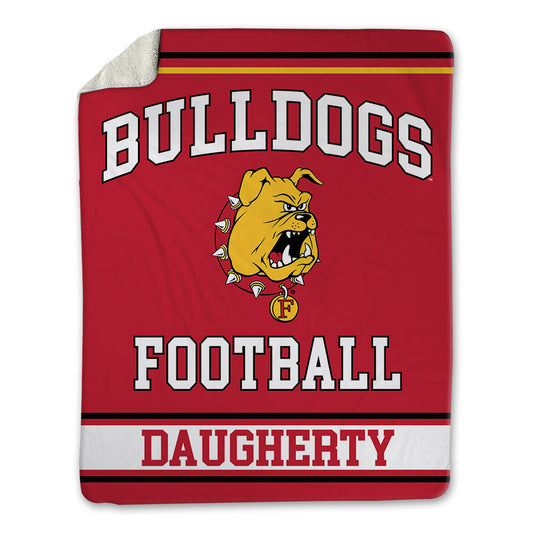 Ferris State - NCAA Football : Royce Daugherty - Blanket-0