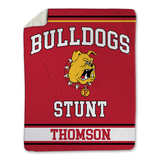 Ferris State - STUNT : Faith Thomson - Blanket-0