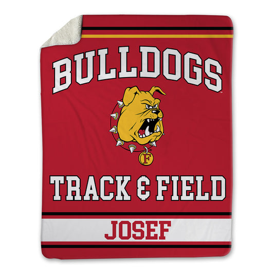 Ferris State - NCAA Men's Track & Field : Hayden Josef - Blanket-0