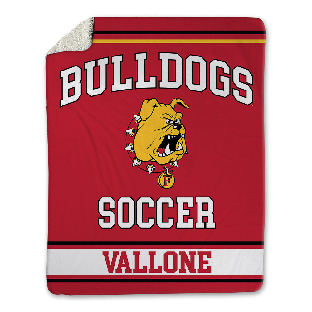 Ferris State - NCAA Women's Soccer : Bella Vallone - Blanket-0
