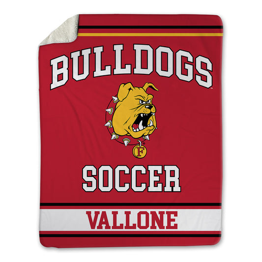 Ferris State - NCAA Women's Soccer : Bella Vallone - Blanket-0