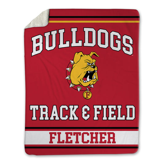 Ferris State - NCAA Men's Track & Field : Aiden Fletcher - Blanket-0