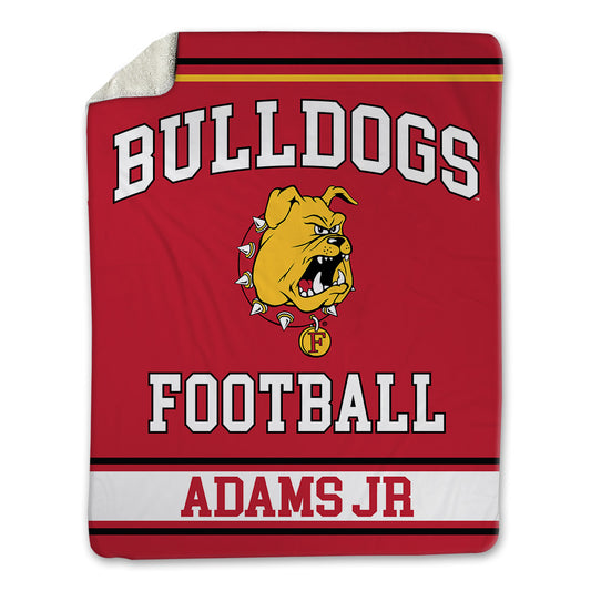 Ferris State - NCAA Football : Maurice Adams Jr - Blanket-0