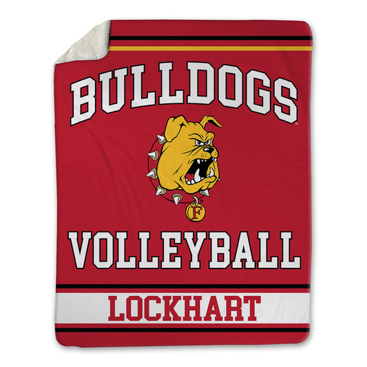Ferris State - NCAA Women's Volleyball : Morgan Lockhart - Blanket-0