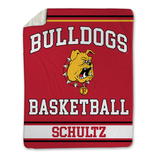 Ferris State - NCAA Women's Basketball : Ally Schultz - Blanket-0