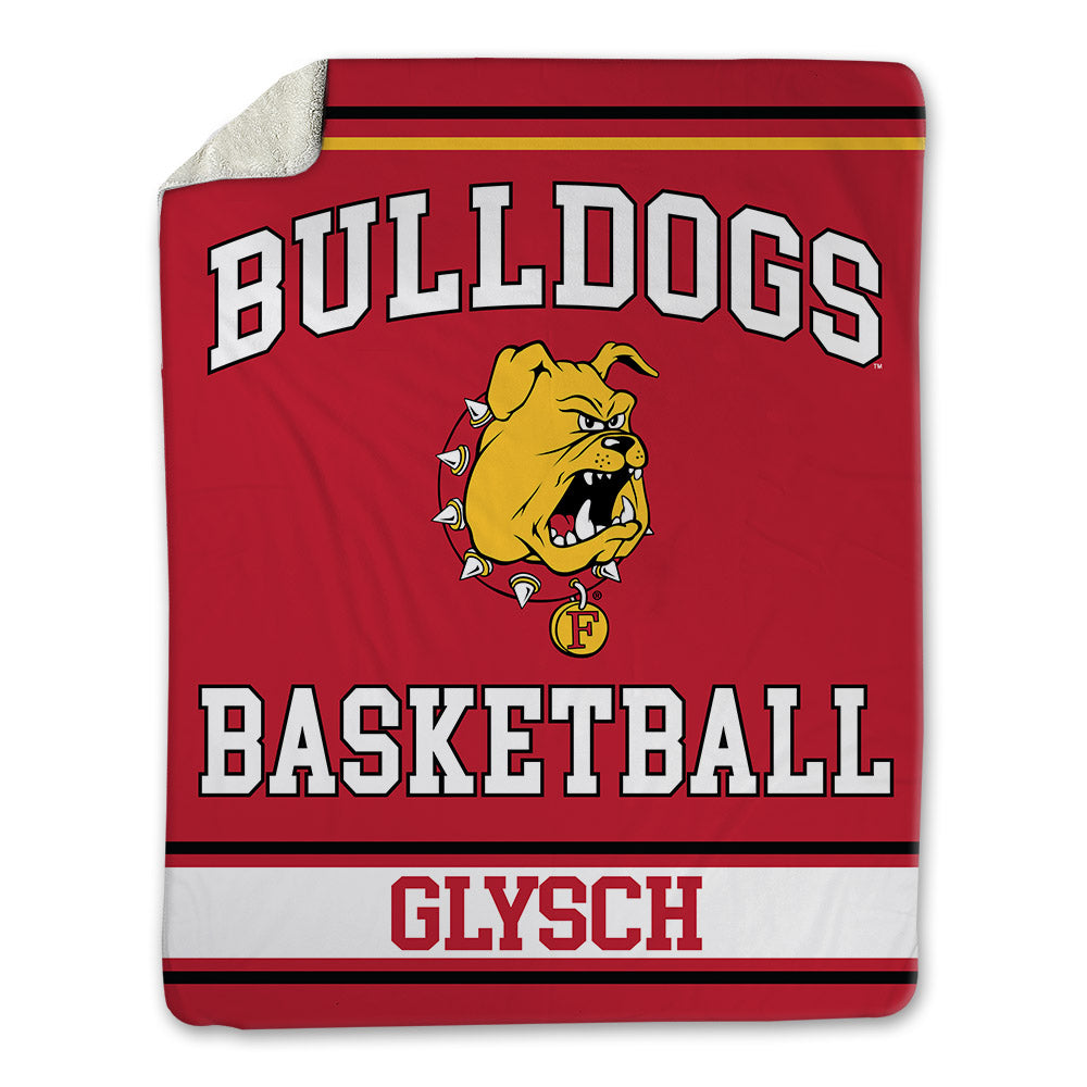 Ferris State - NCAA Women's Basketball : Melena Glysch - Blanket-0