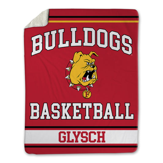 Ferris State - NCAA Women's Basketball : Melena Glysch - Blanket-0