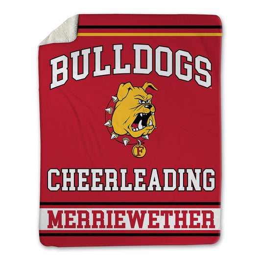 Ferris State - NCAA Cheerleading : Amanni Merriewether - Blanket-0