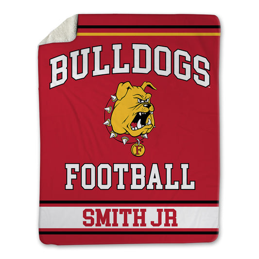 Ferris State - NCAA Football : Lento Smith Jr - Blanket-0