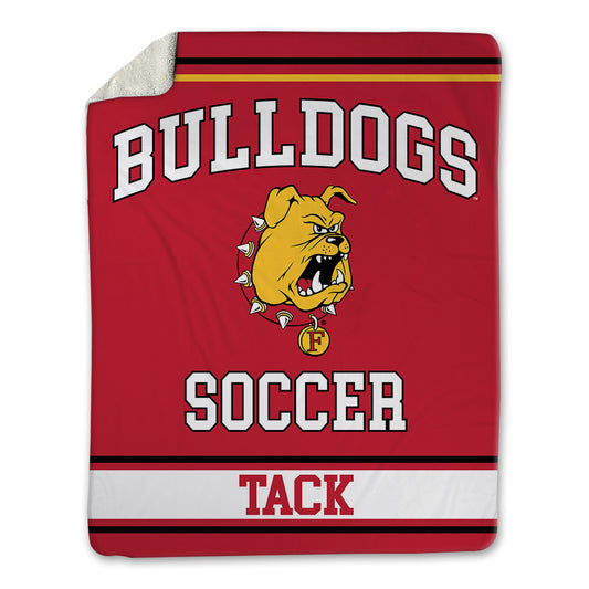 Ferris State - NCAA Women's Soccer : Cameron Tack - Blanket-0