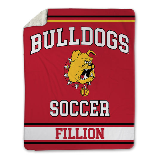 Ferris State - NCAA Women's Soccer : Morgan Fillion - Blanket-0