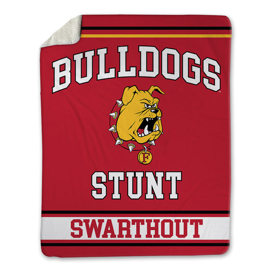 Ferris State - STUNT : Adrianna Swarthout - Blanket-0