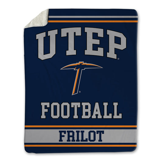 UTEP - NCAA Football : Jamal Frilot - Blanket-0