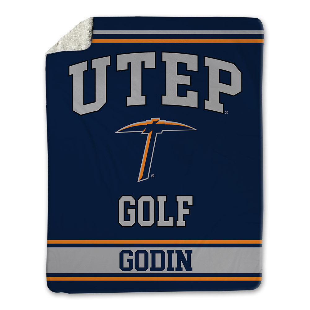 UTEP - NCAA Men's Golf : Alexandre Godin - Blanket-0