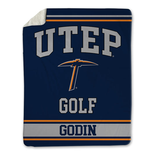 UTEP - NCAA Men's Golf : Alexandre Godin - Blanket-0