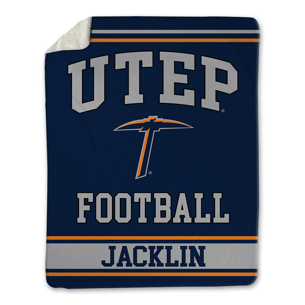 UTEP - NCAA Football : Adam Jacklin - Blanket-0