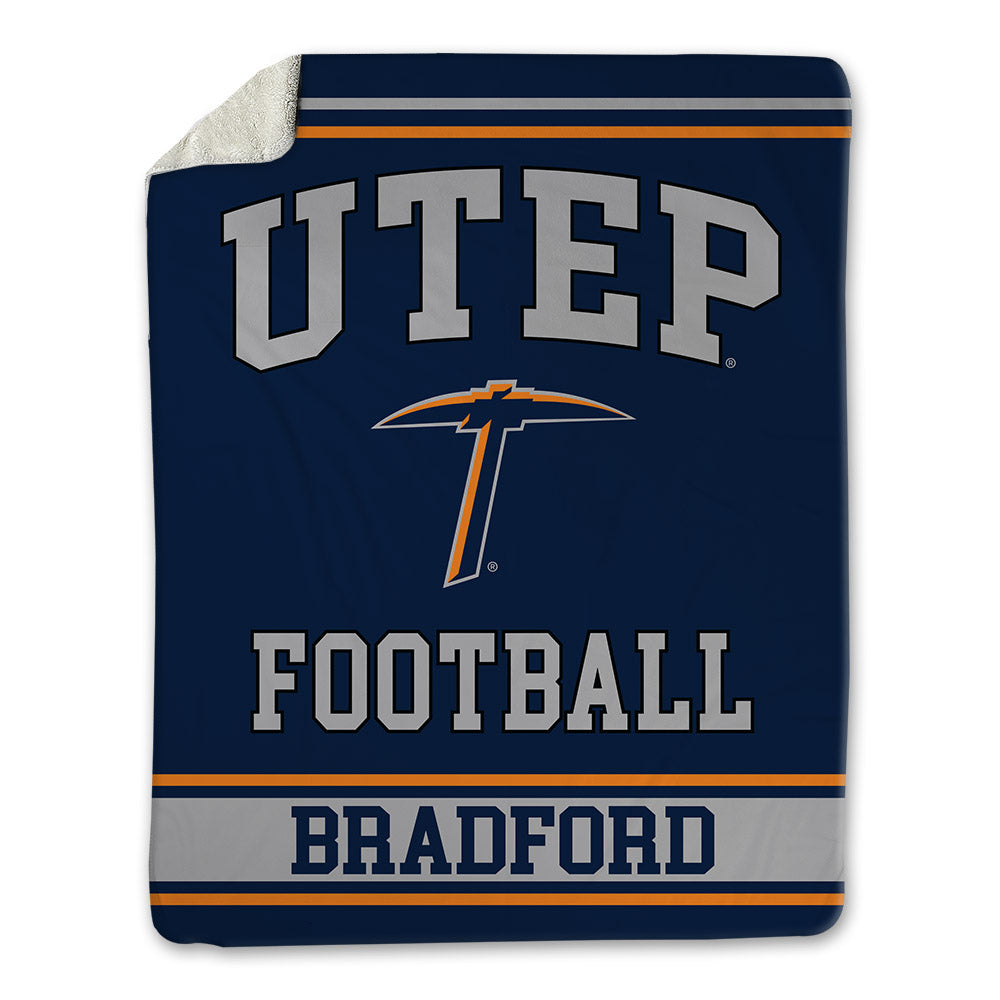 UTEP - NCAA Football : Ryland Bradford - Blanket-0