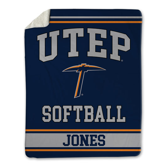 UTEP - NCAA Softball : Hannah Jones - Blanket-0
