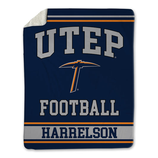 UTEP - NCAA Football : Cameron Harrelson - Blanket-0