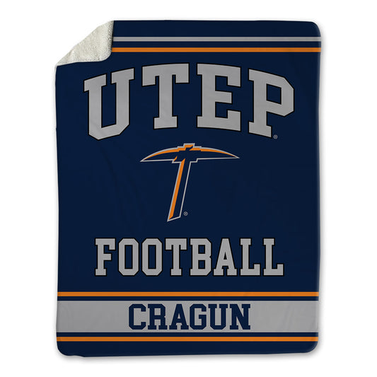 UTEP - NCAA Football : Tanner Cragun - Blanket-0