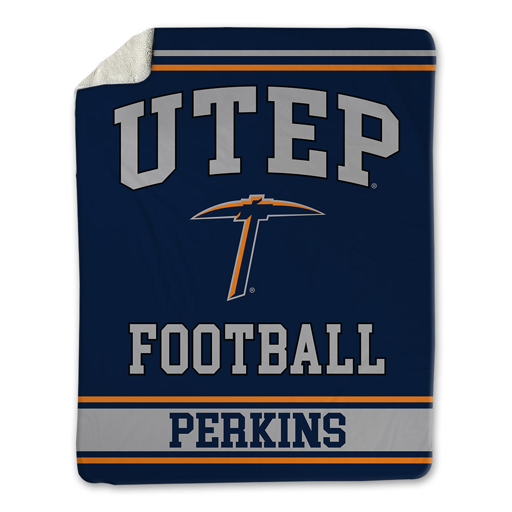 UTEP - NCAA Football : Preston Perkins - Blanket-0
