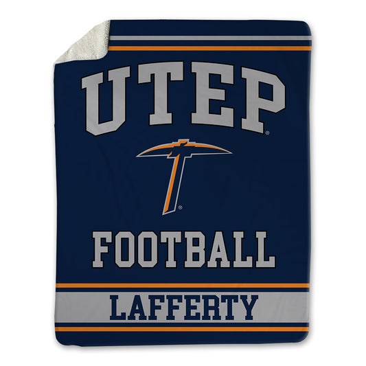 UTEP - NCAA Football : Dennis Lafferty - Blanket-0