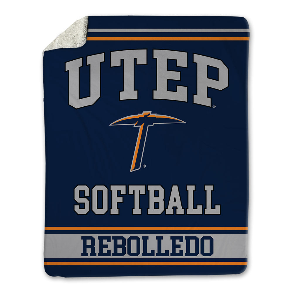 UTEP - NCAA Softball : Aaliyah Rebolledo - Blanket-0