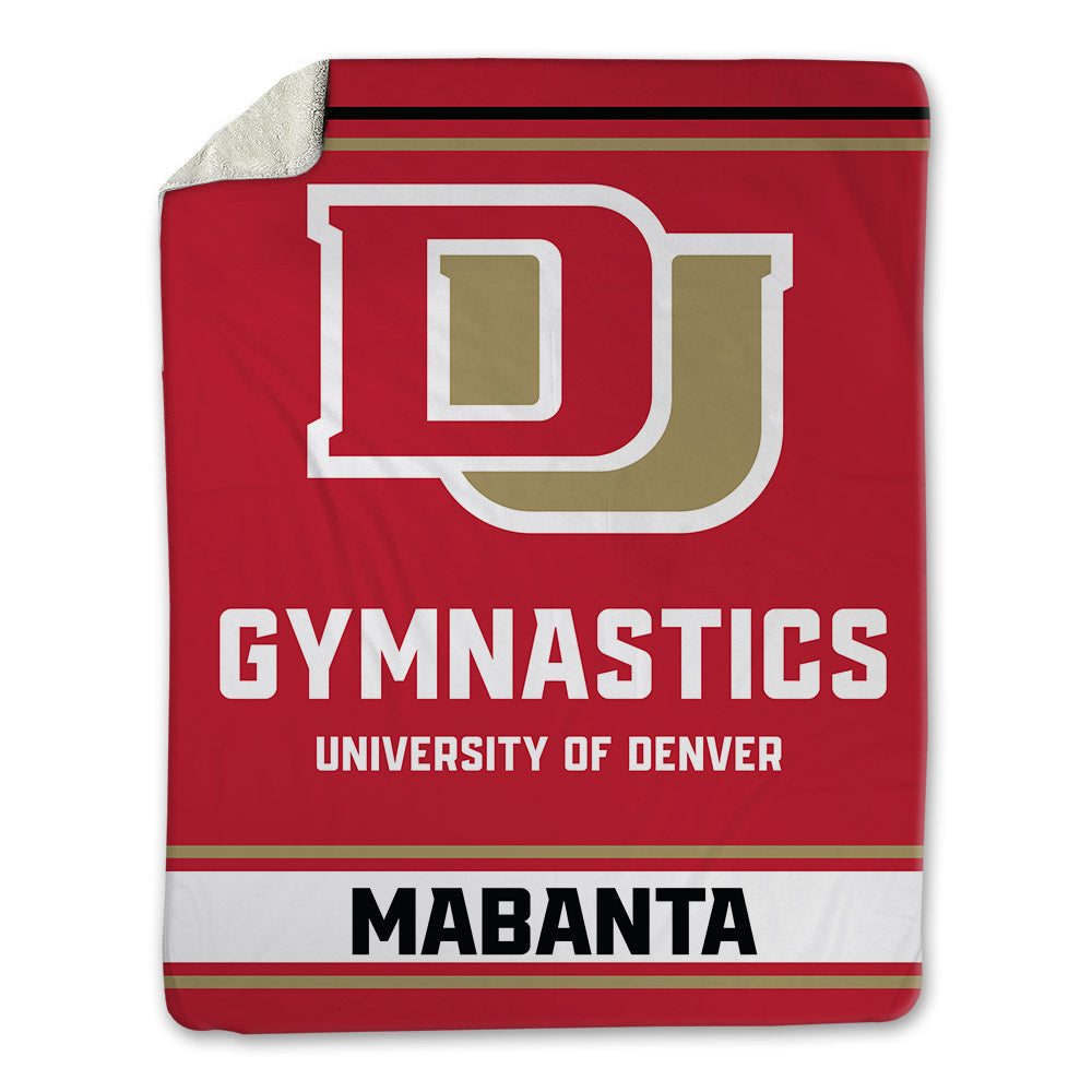 DU - NCAA Women's Gymnastics : Bella Mabanta - Blanket-0