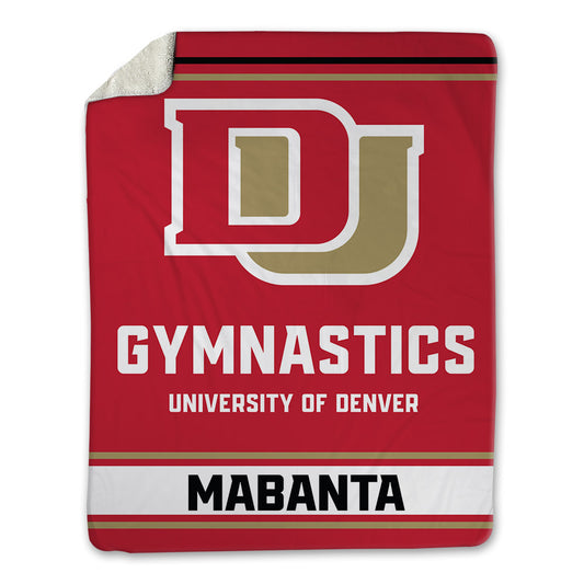 DU - NCAA Women's Gymnastics : Bella Mabanta - Blanket-0
