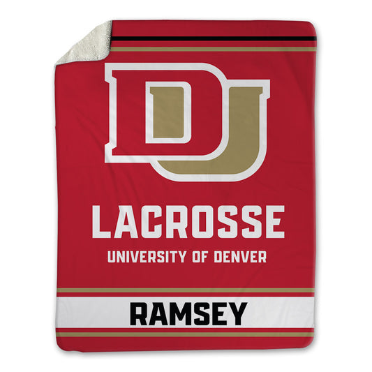 DU - NCAA Men's Lacrosse : Grant Ramsey - Blanket-0