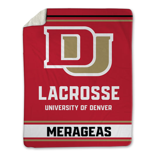 DU - NCAA Men's Lacrosse : Chris Merageas - Blanket-0