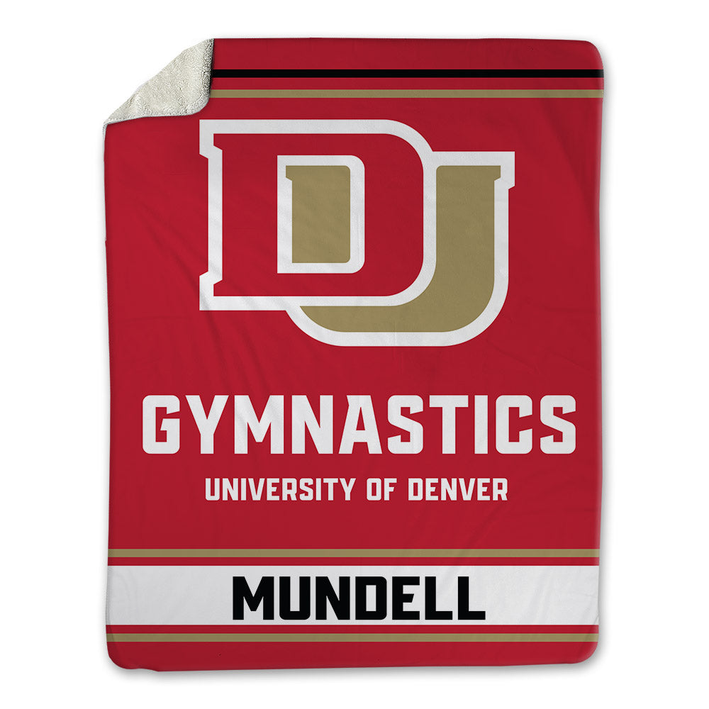 DU - NCAA Women's Gymnastics : Rylie Mundell - Blanket-0