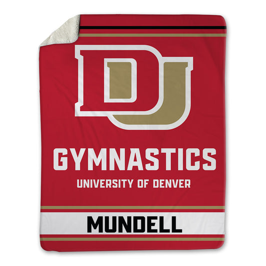 DU - NCAA Women's Gymnastics : Rylie Mundell - Blanket-0
