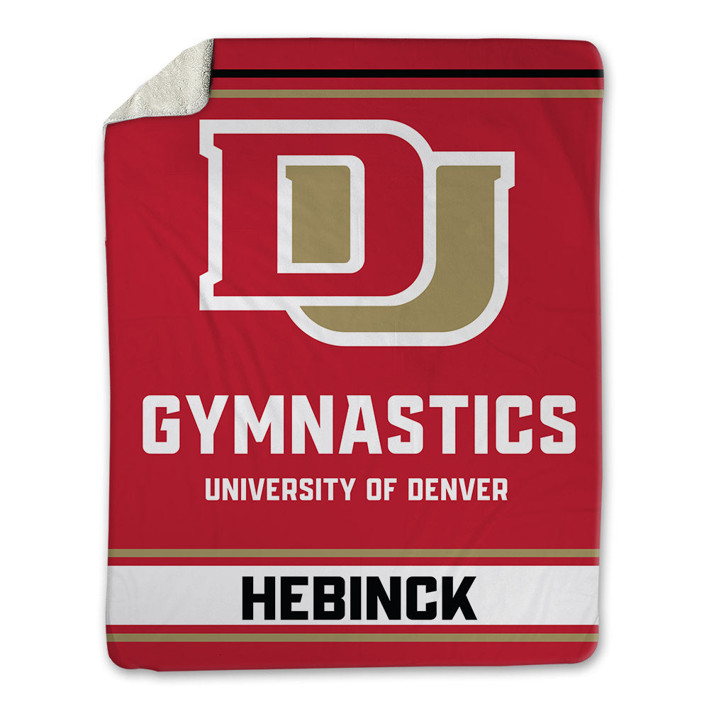 DU - NCAA Women's Gymnastics : Mia Hebinck - Blanket-0