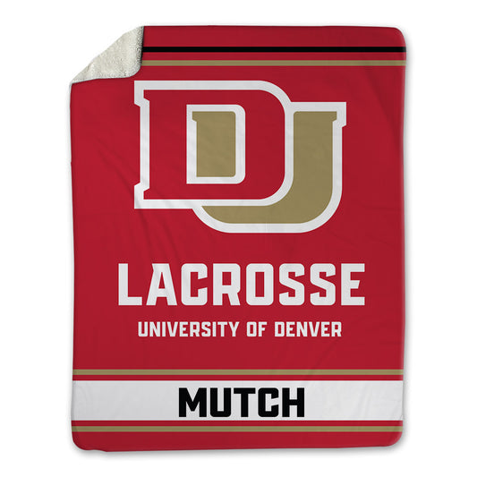 DU - NCAA Women's Lacrosse : Karleigh Mutch - Blanket-0