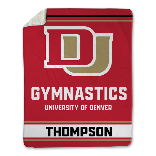 DU - NCAA Women's Gymnastics : Abbie Thompson - Blanket-0