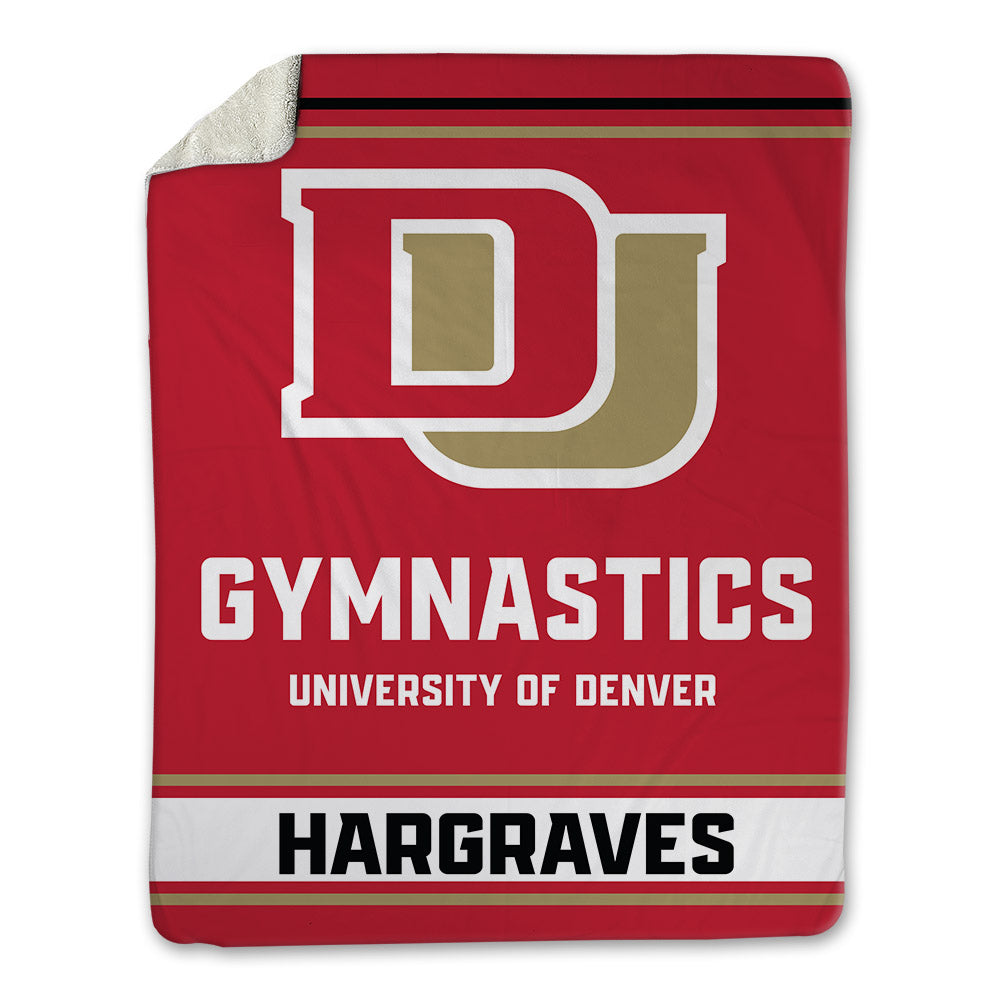 DU - NCAA Women's Gymnastics : Amanda Hargraves - Blanket-0