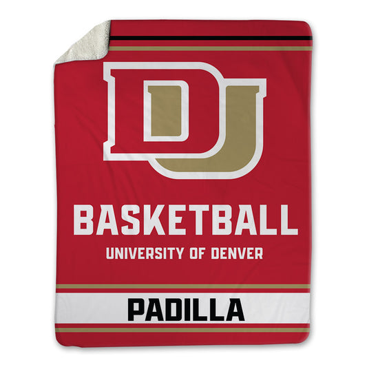 DU - NCAA Women's Basketball : Karolina Padilla - Blanket-0