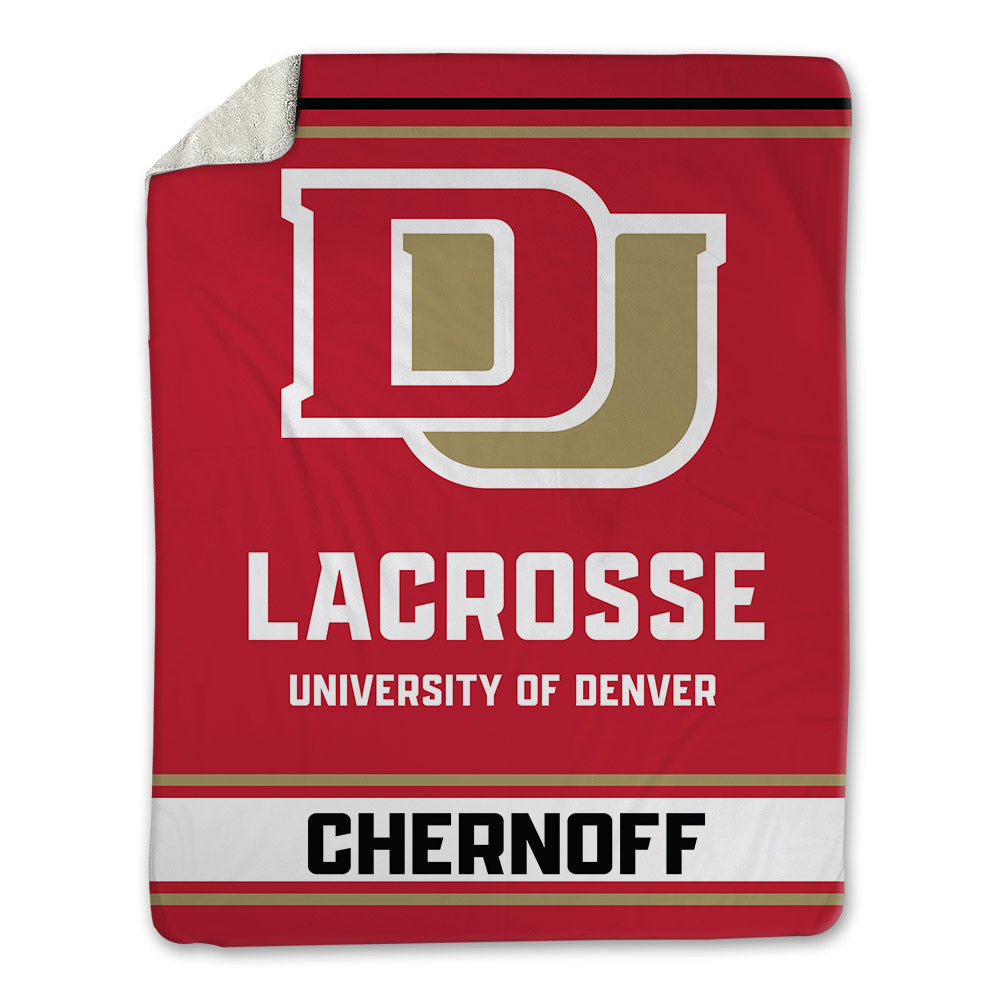 DU - NCAA Women's Lacrosse : Delaney Chernoff - Blanket-0