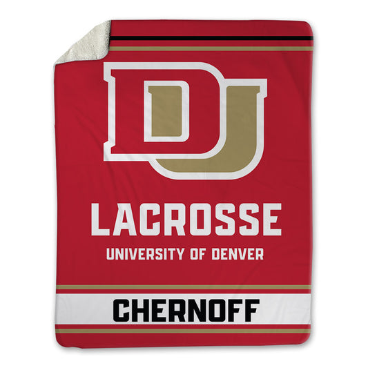 DU - NCAA Women's Lacrosse : Delaney Chernoff - Blanket-0