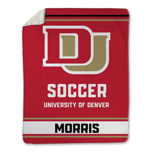 DU - NCAA Men's Soccer : Jake Morris - Blanket-0