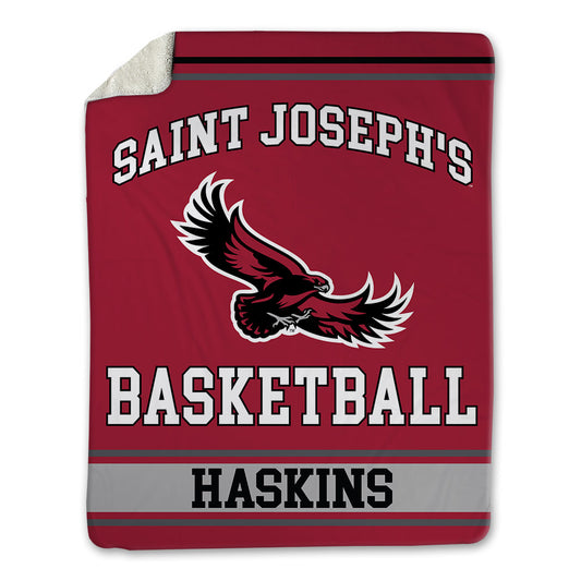 St. Joe's - NCAA Men's Basketball : Dasear Haskins - Blanket-0