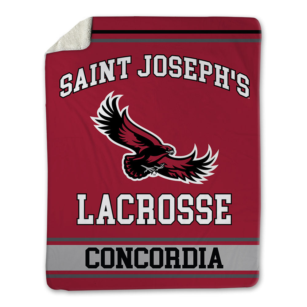 St. Joe's - NCAA Women's Lacrosse : Jorden Concordia - Blanket-0